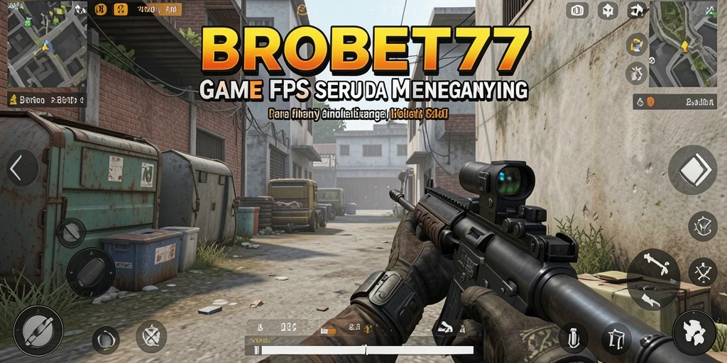 Gameplay seru dari BROBET77 saat pertempuran terjadi.