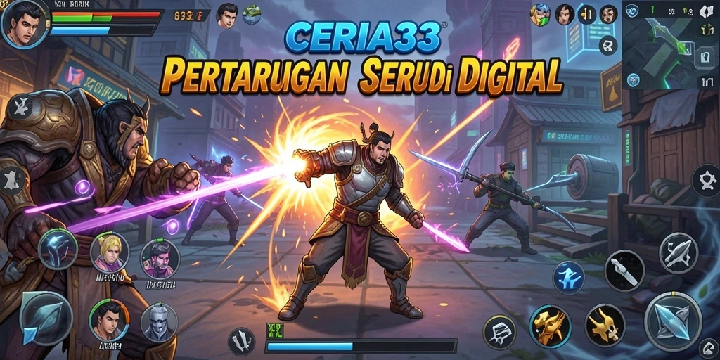 Tampilan aksi mendebarkan dari pertarungan di CERIA33.