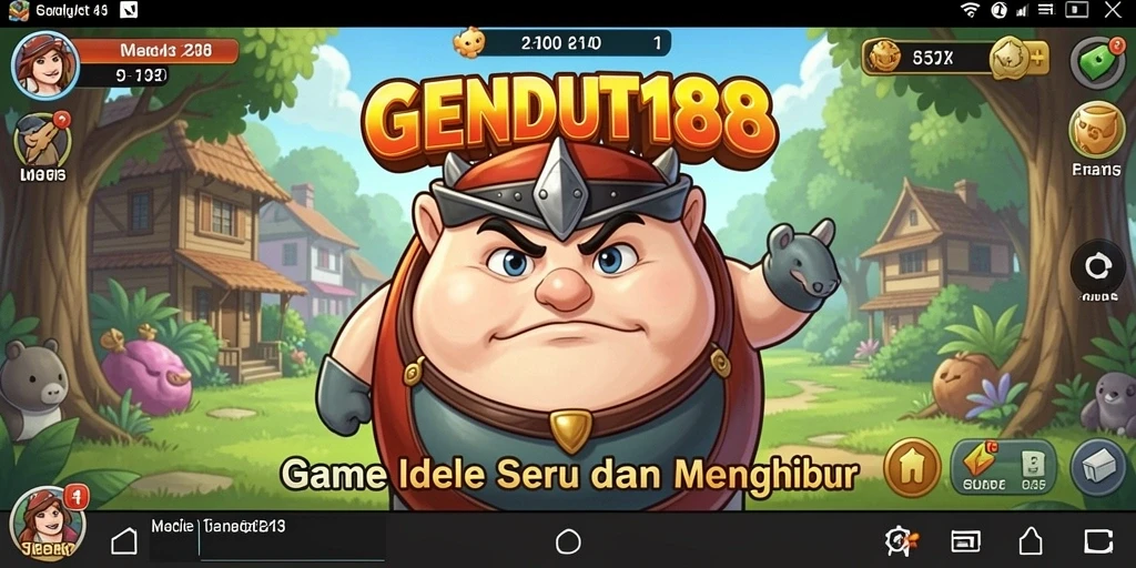Tampilan gameplay seru di GENDUT188 dengan karakter yang berkembang.