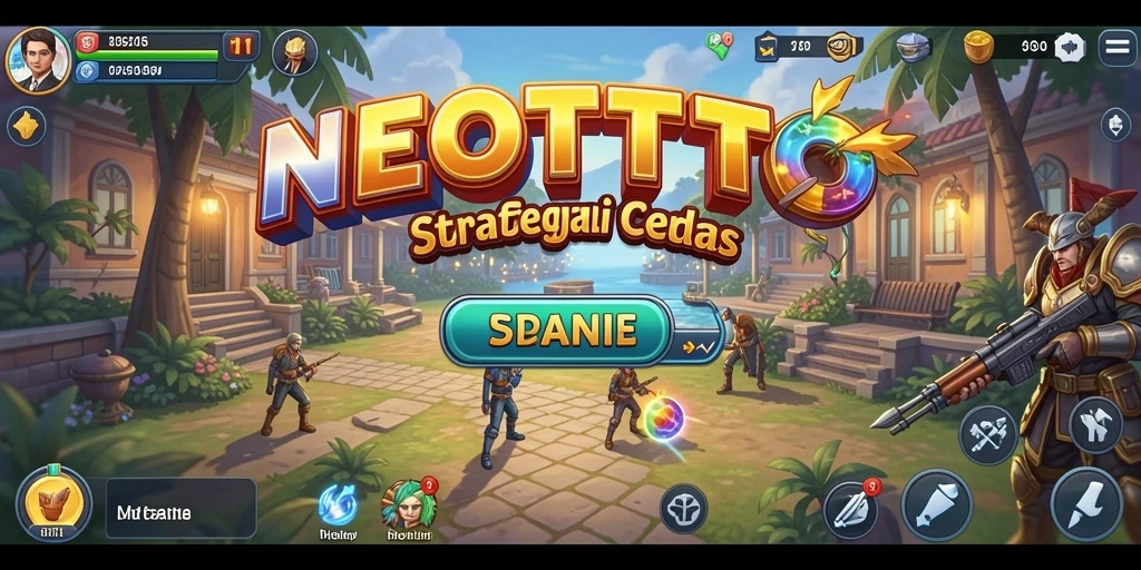Menampilkan aksi strategis yang intens dalam gameplay NEOTOTO.