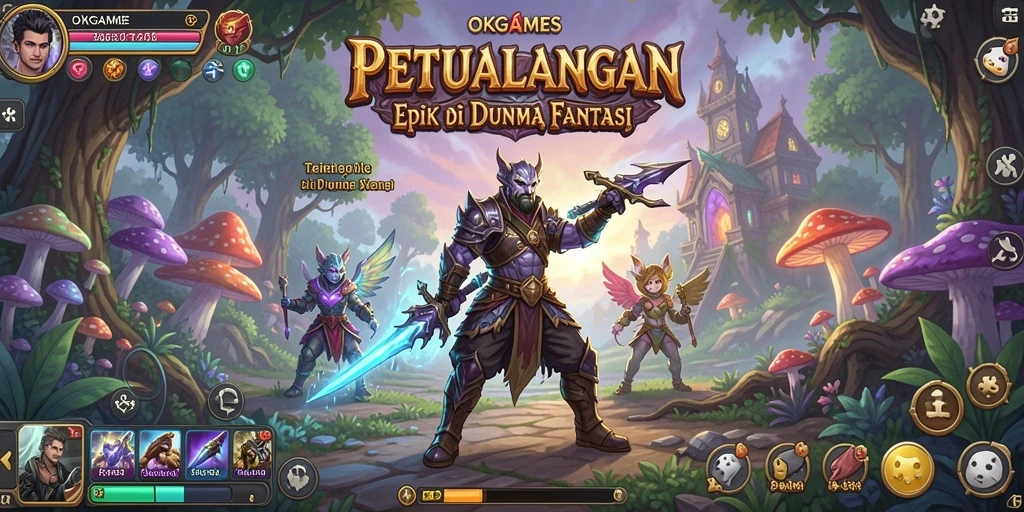 Gameplay RPG yang mendalam dan menarik di OKGAMES.