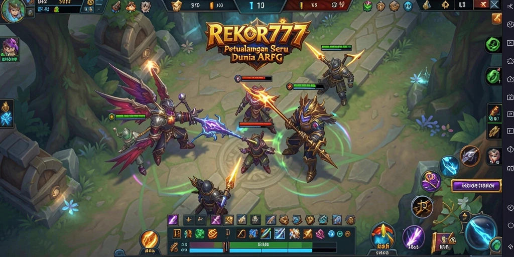 Tangkapan layar dari gameplay seru di REKOR777.